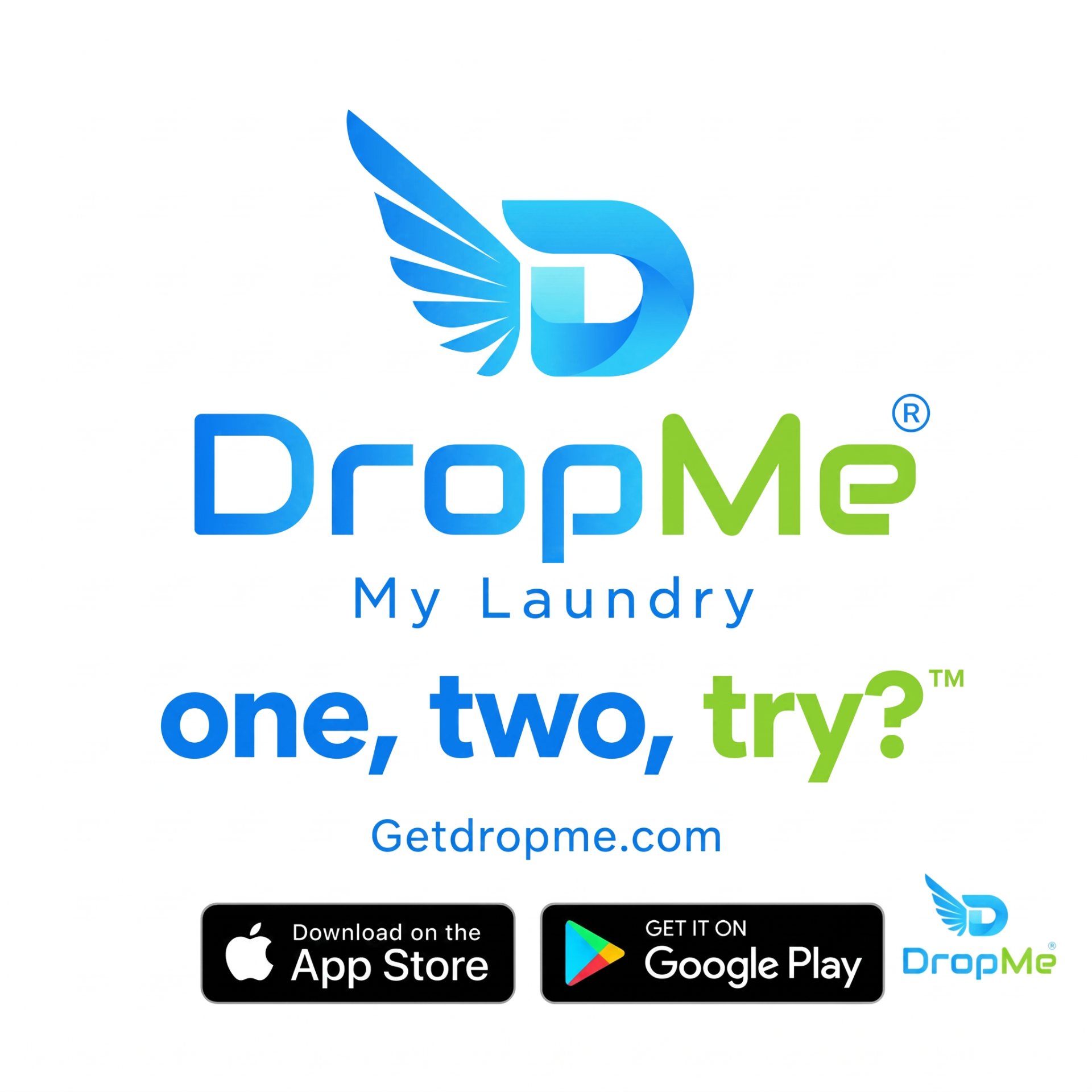 DropMe — My Laundry. One, two, try?